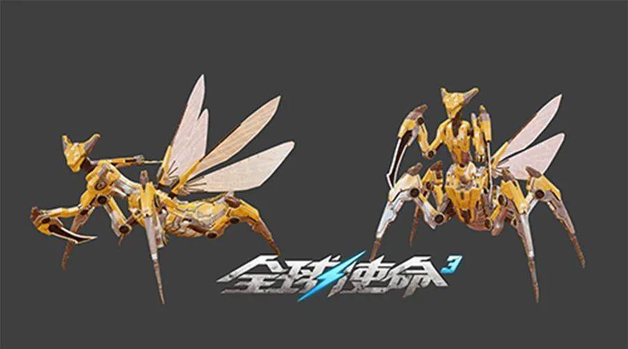 黄金纳米螳螂