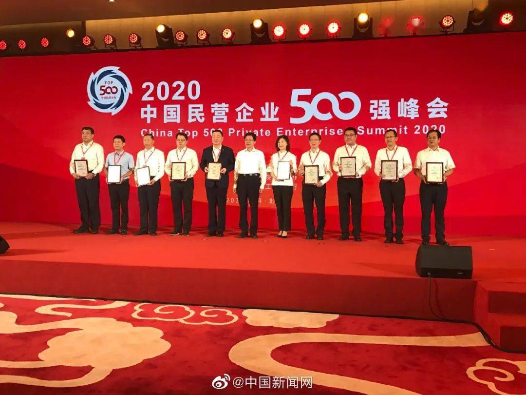 林州市全国排名2020_林州一家企业上榜2020中国民营企业制造业500强!
