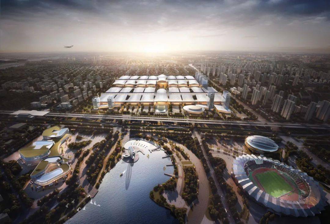 又一新地标!武汉天河国际会展中心开工建设