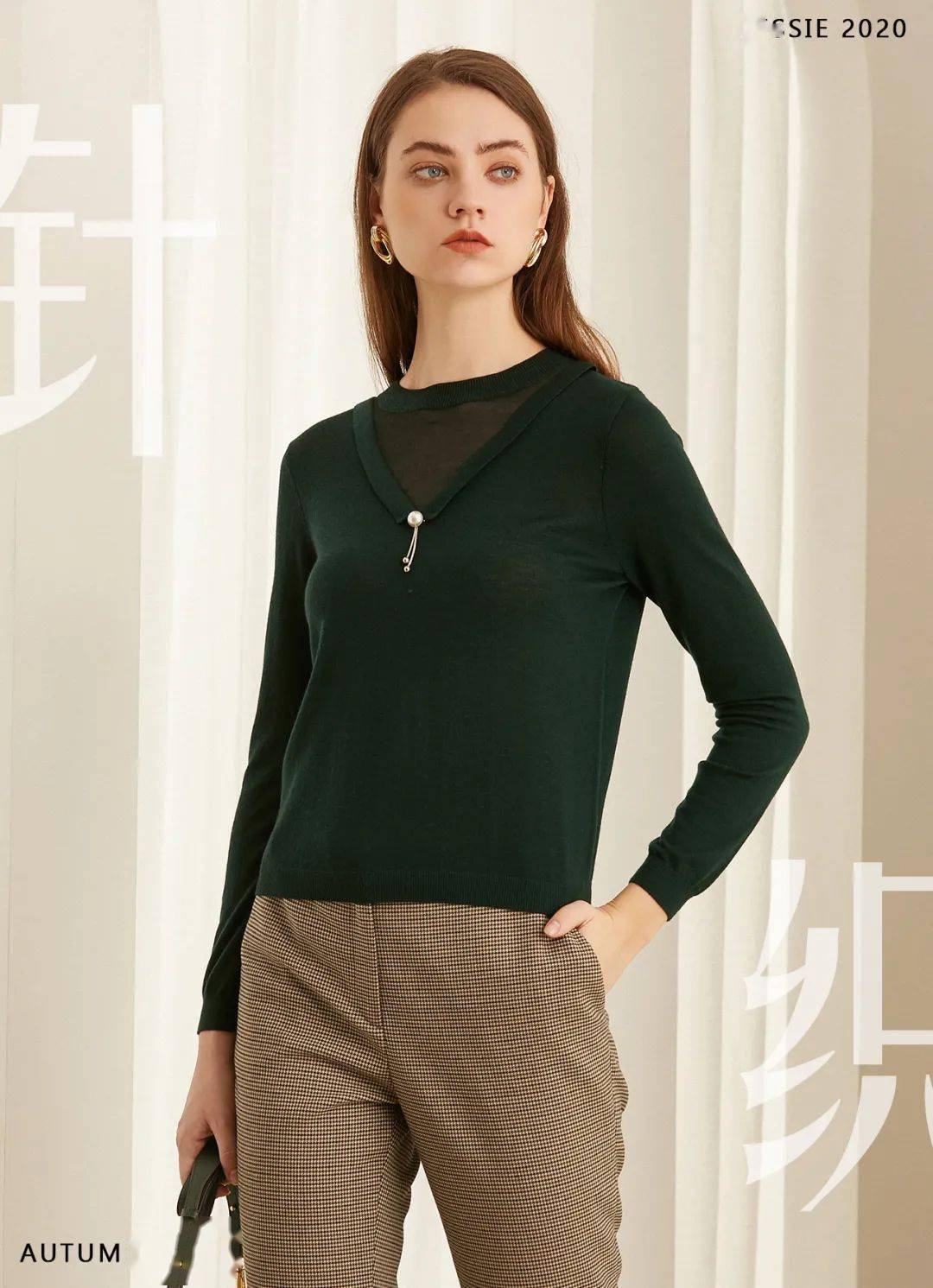 时尚|杰西｜针织，温柔实力的最佳演绎者