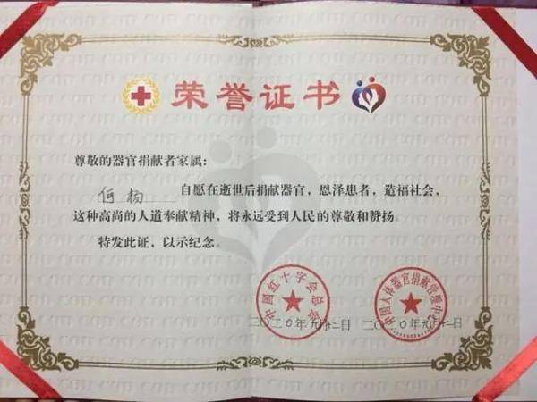 器官|32岁民警离世，却以另一种方式“活着”