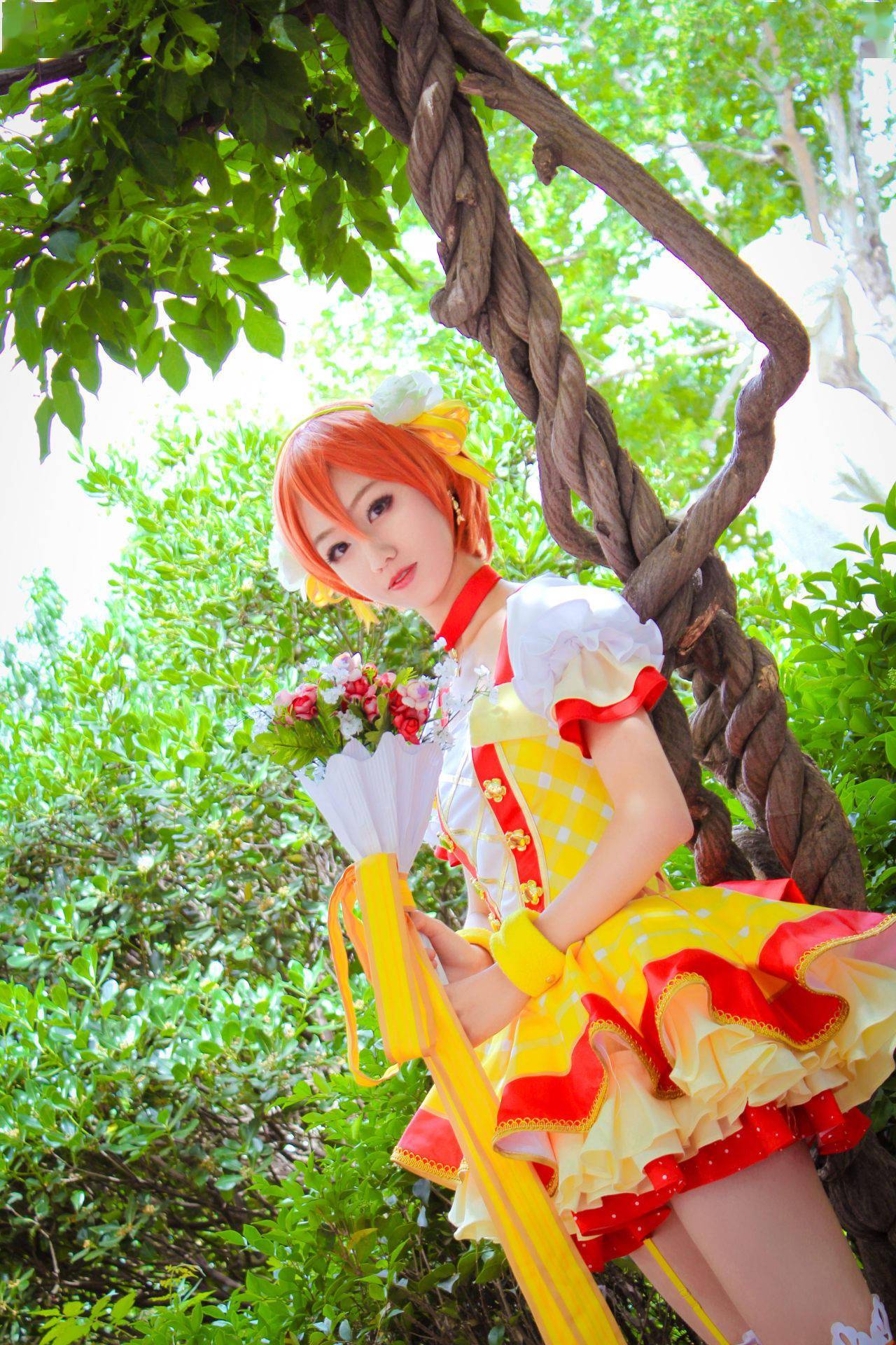 Lovelive星空凛cosplay 青春活泼 魏轩