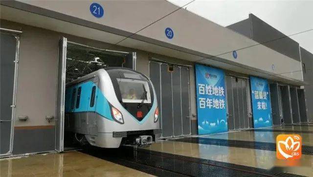 常州地铁2号线"蓝精灵"上路调试!