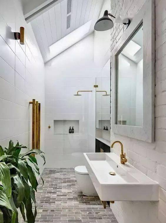 空间|10个设计原则,让小卫生间装出豪宅的大气感!