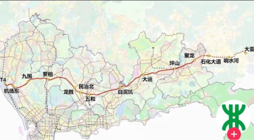 政府会议同意:深大城际增加民治北站,与地铁22号线同站换乘!