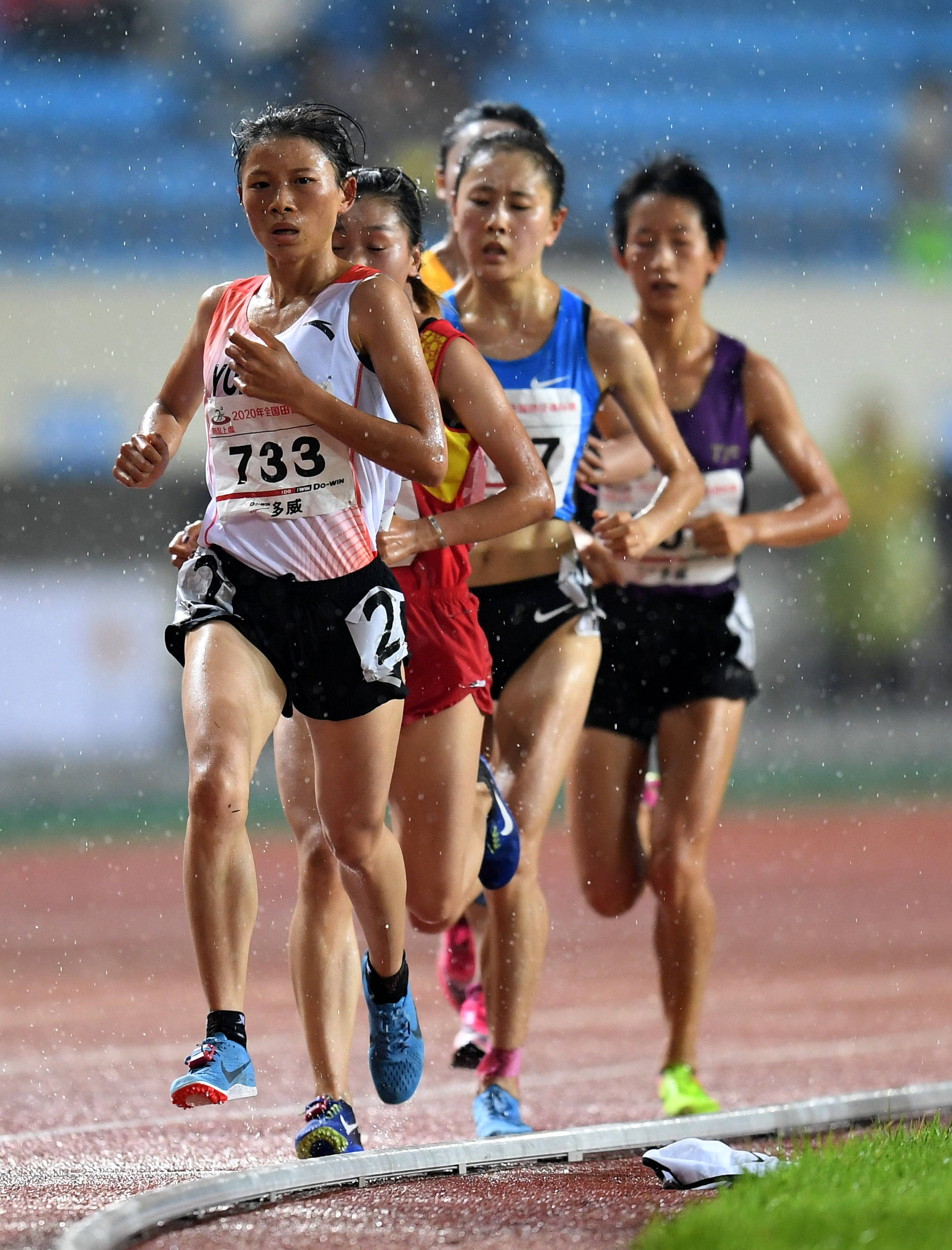 夏雨雨|田径——全国锦标赛：女子10000米决赛赛况