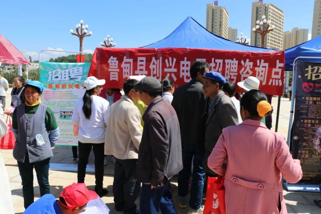 鲁甸招聘_鲁甸 千场招聘进千村 ,助推农村劳动力转移就业(2)