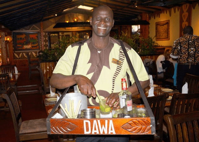 当代Dawa,黑人老哥在线调酒