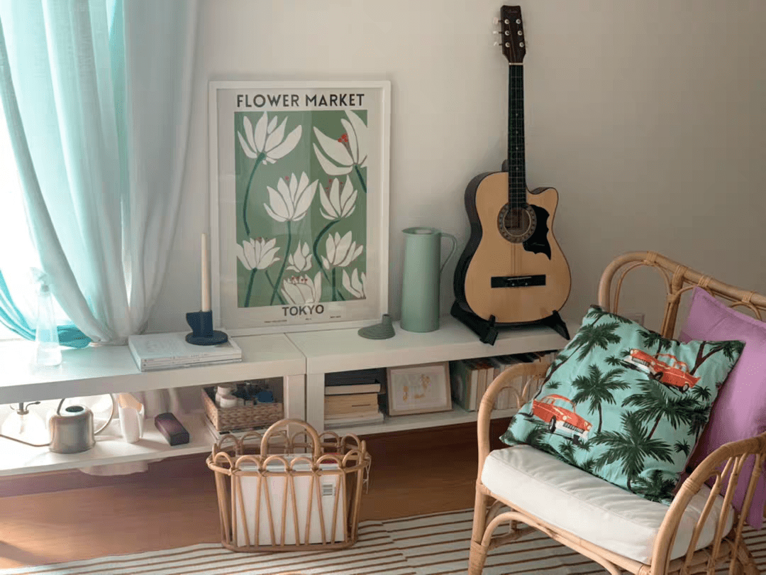 照片|显穷大白墙+网红装饰画=悲剧！