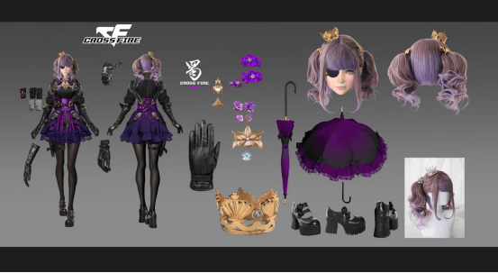 【cfm】全新角色万化功能上线,关小雨不同饰品随意搭配!