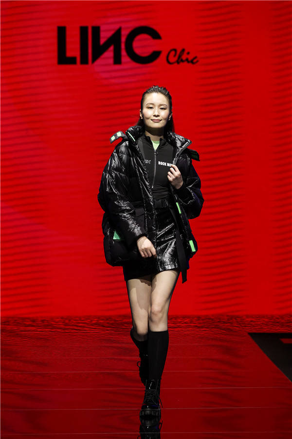 联动|LINC金羽杰2020迷人的pose百万联动，独占羽绒服C位