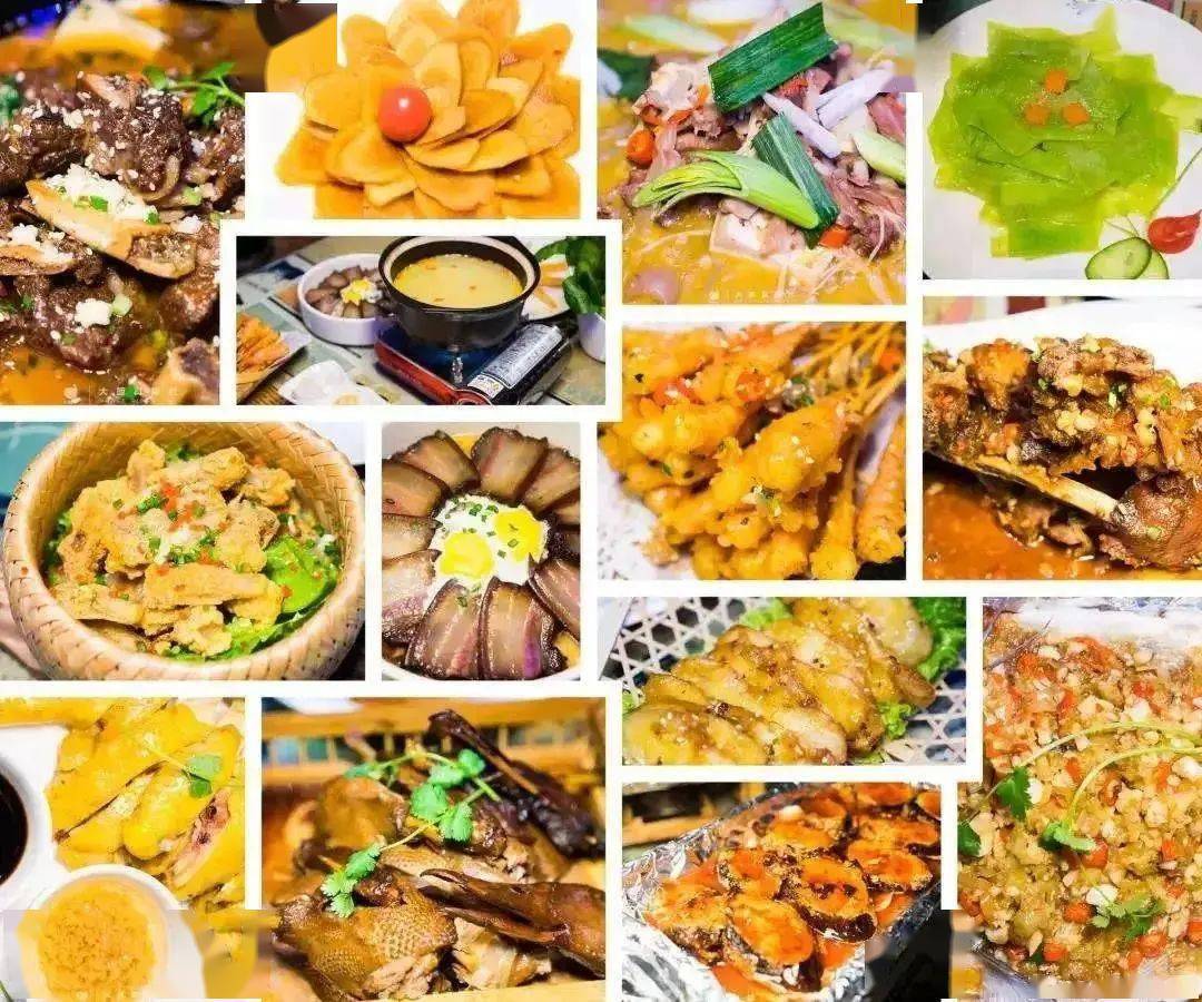 晚餐可以在老街美食街解决,啤酒烧烤派对;上饶本土小吃:乌佬果,上饶山