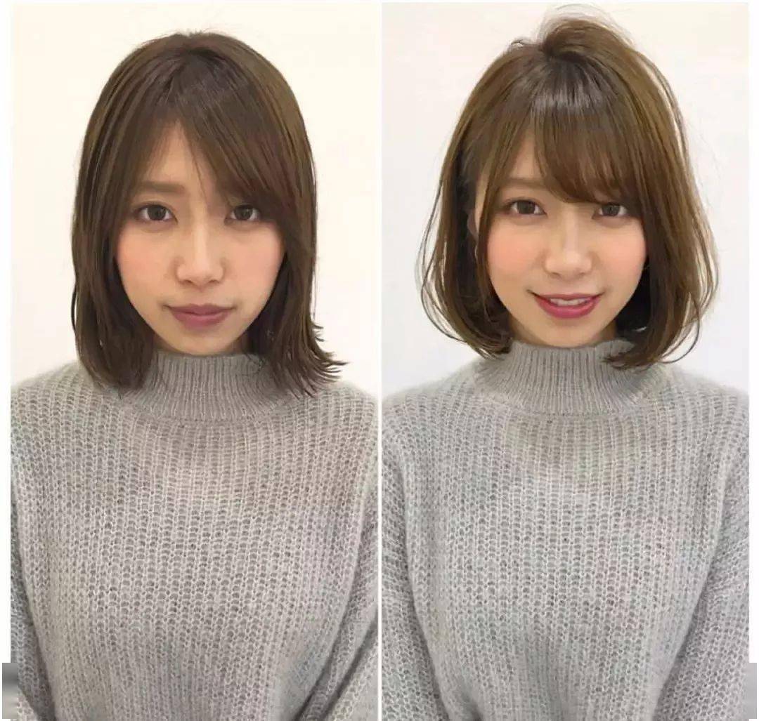 刘海|错误的发型,让你脸的更大!