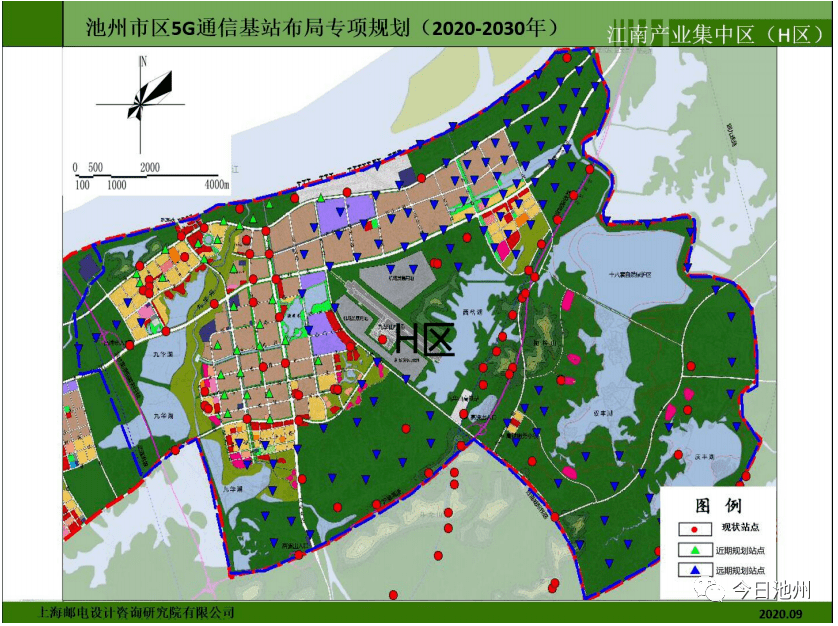 池州市区5g规划图来了,这些地方都要建基站
