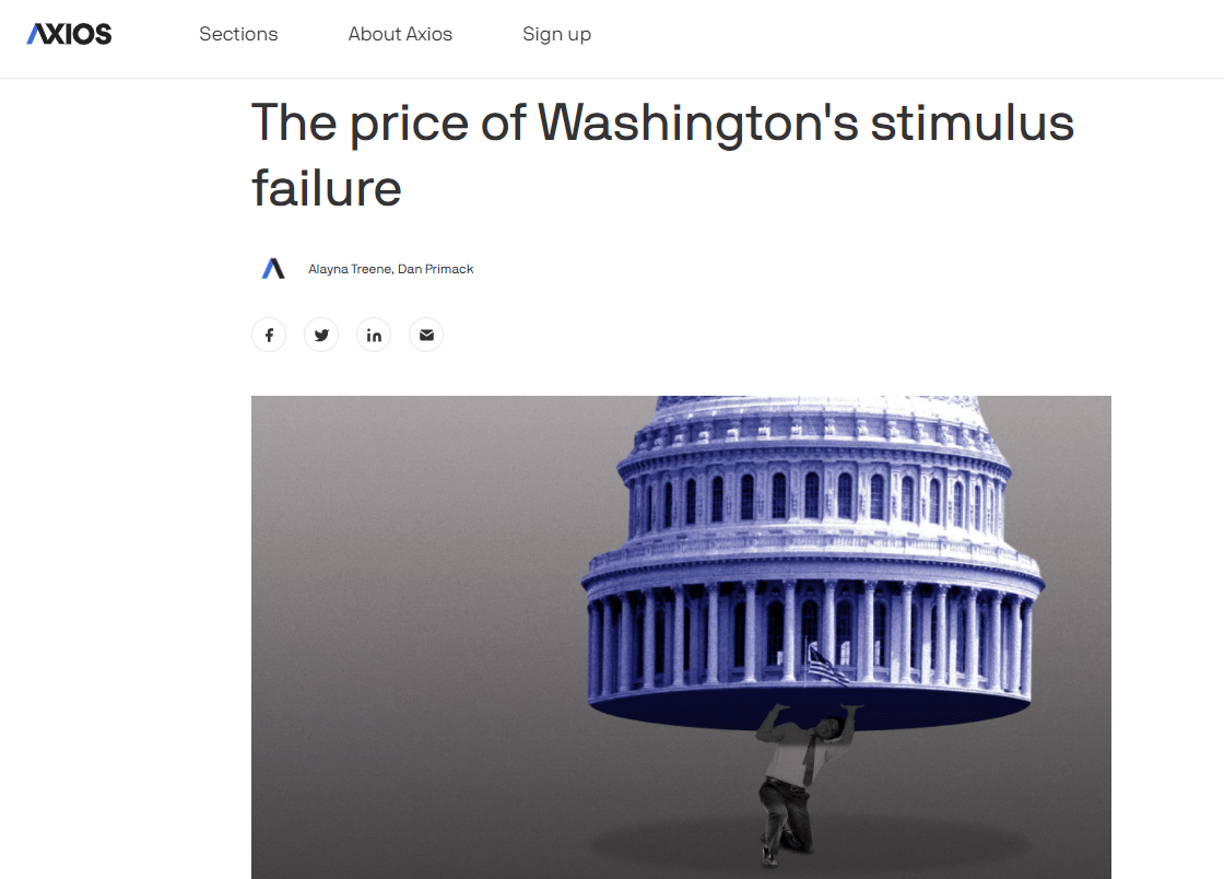 美国|美国两党经济刺激计划谈判数月无果 近3000万失业人口或将“断粮”