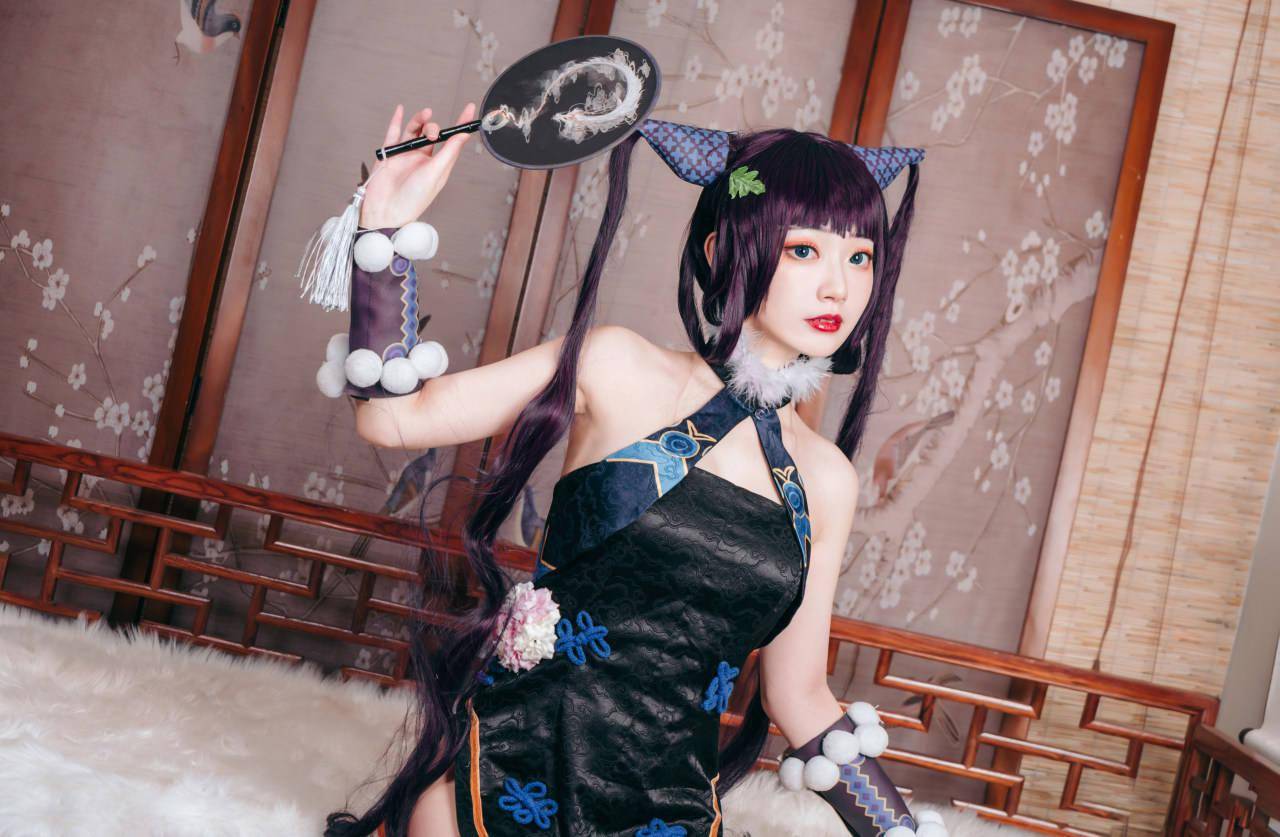 FGO 杨贵妃cosplay_桃墨 FGO FATE杨贵妃 杨玉环 旗袍cos cosplay