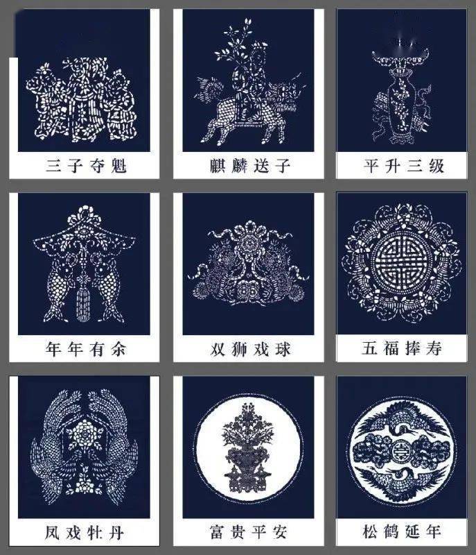 【展讯】蓝白清风——中国民间老包袱的纹饰之美_印花