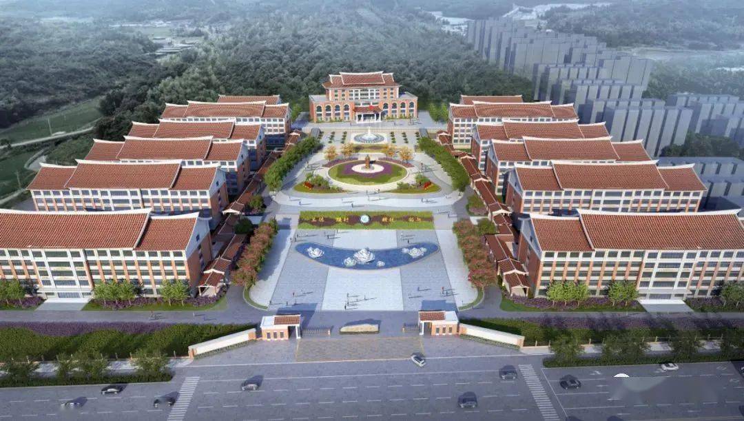 漳州理工职业学院新校区项目,位于靖城镇靖安村, 计划总投资50亿元