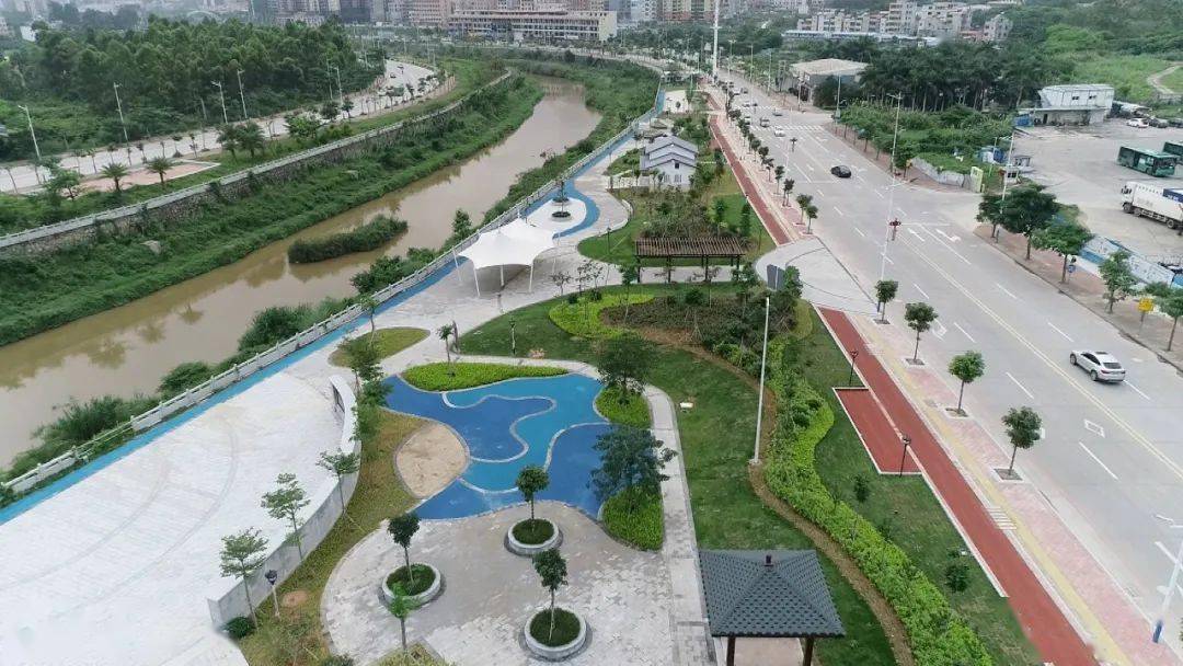惠东县城这些黄金地段不建商铺只建小公园