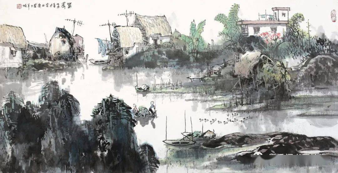 岭南水乡画之父——李仁康
