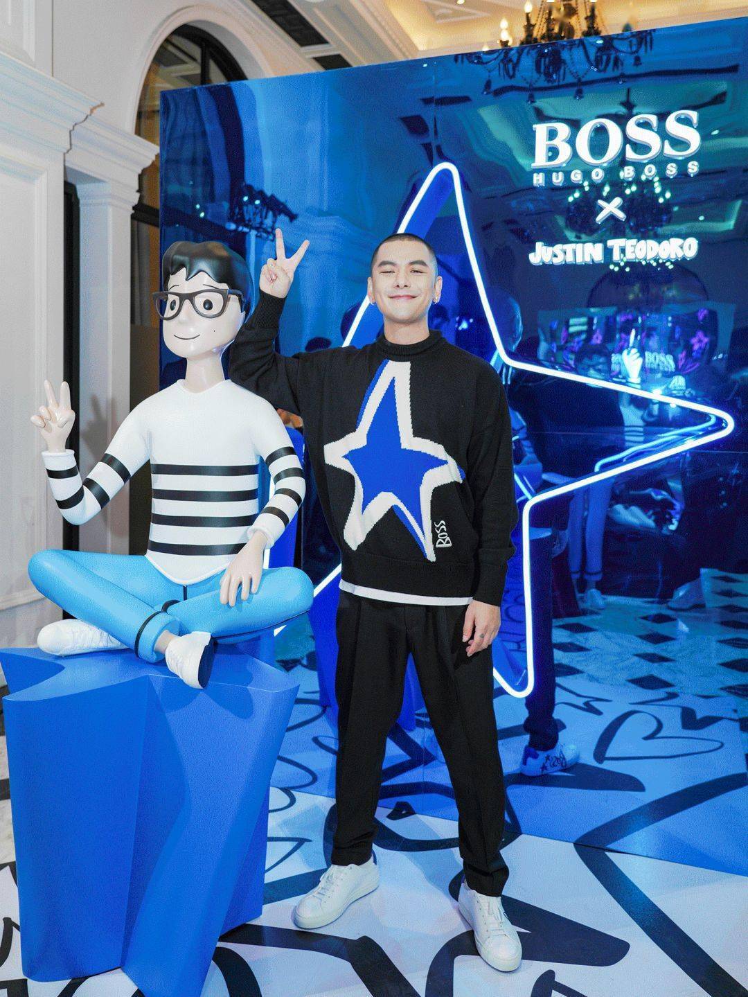 西装|我问一个偶像男星去前女友婚礼穿啥?答:一身荧光绿