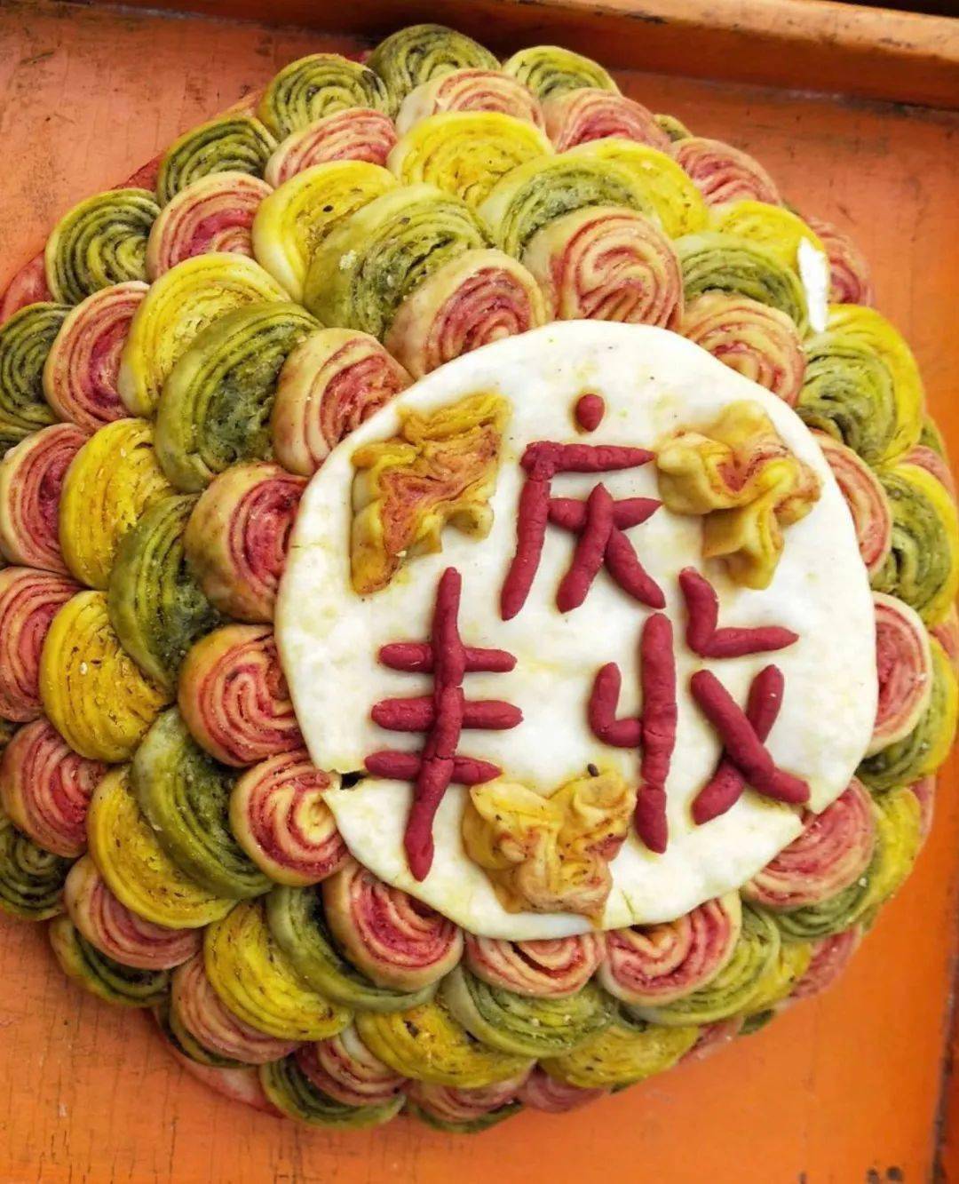 节日青海大月饼小时候的味道