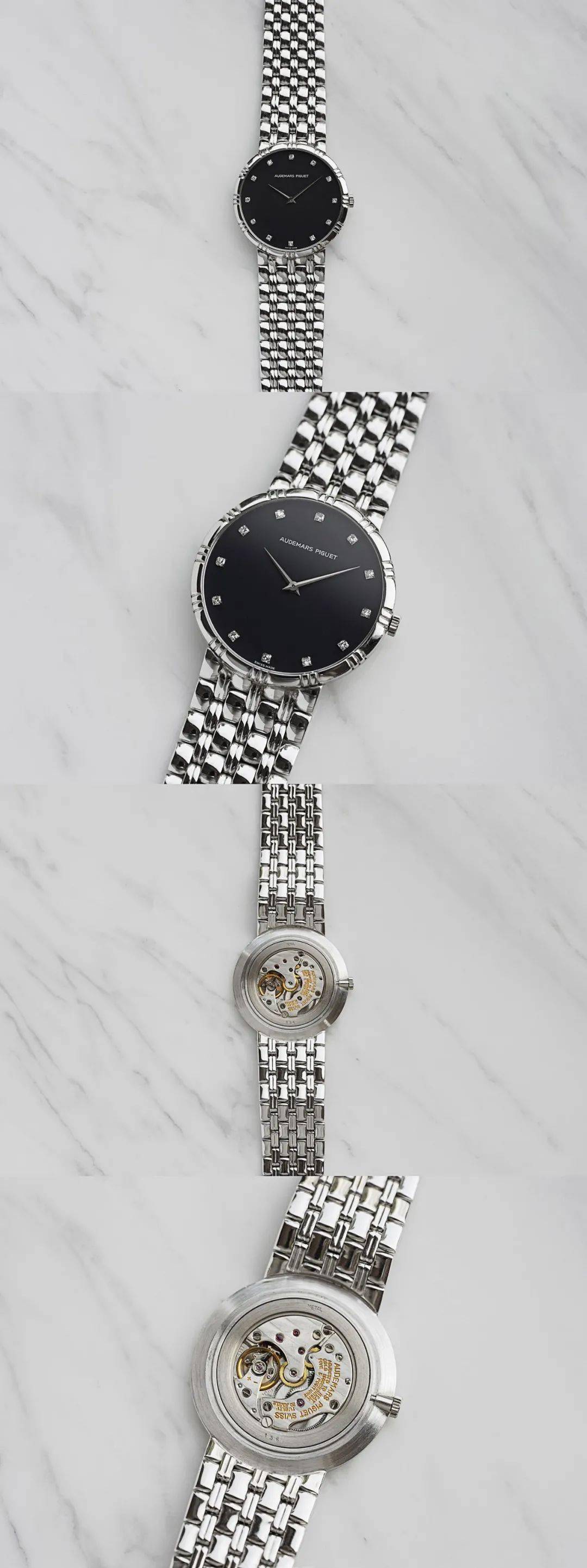 制表|迷人的AP爱彼白金腕表