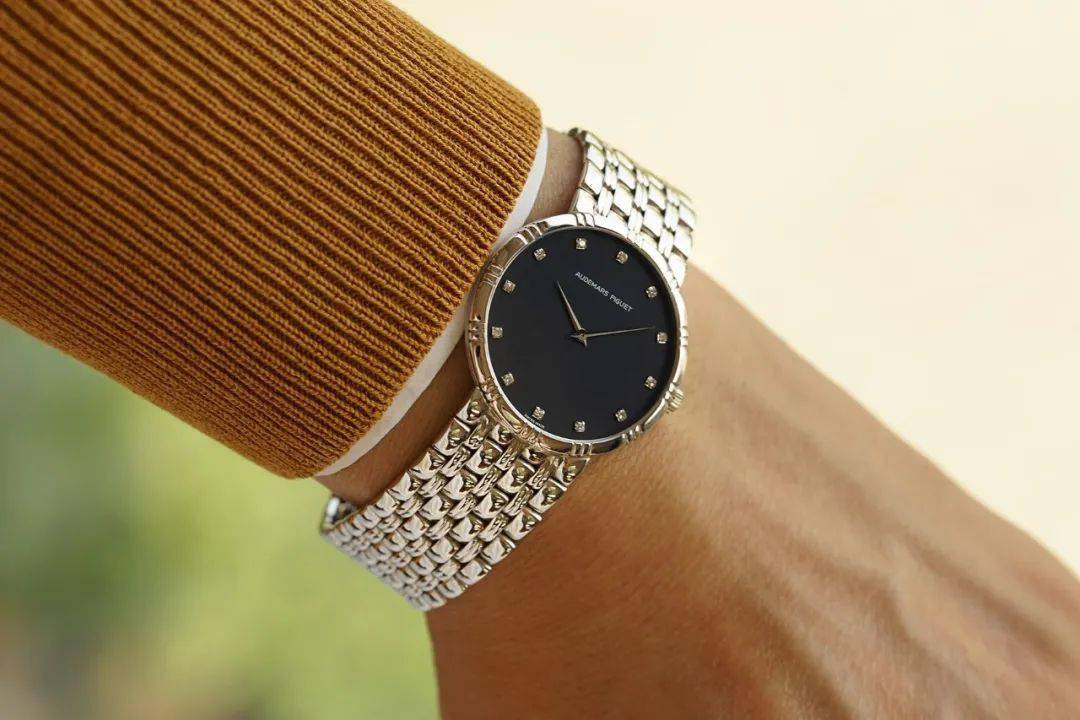 制表|迷人的AP爱彼白金腕表
