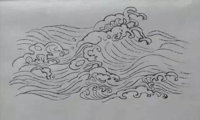 水波纹的画法教程！