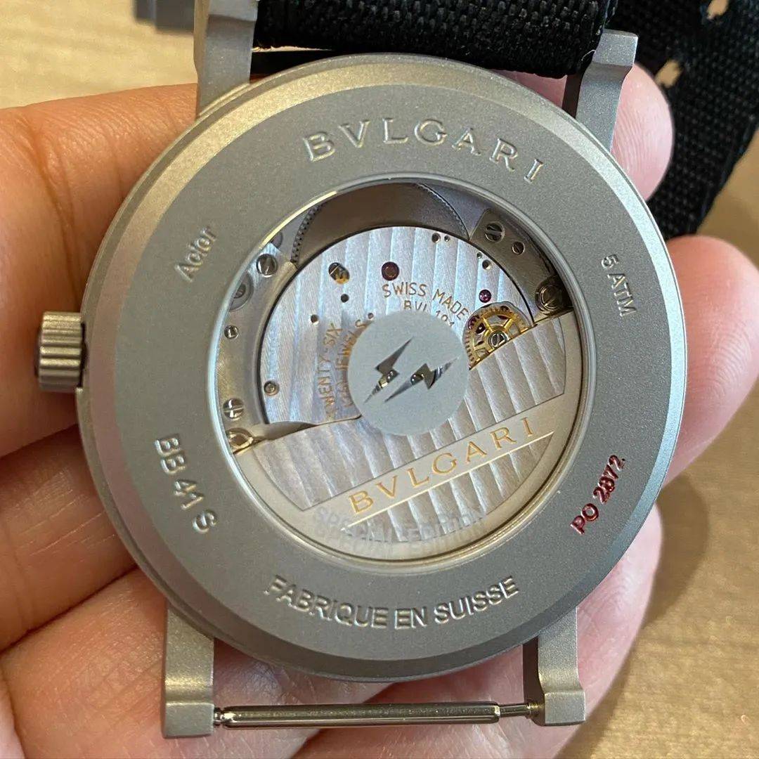 宝格丽|盖章？藤原浩＂大闪电＂ x 宝格丽联名腕表曝光，确认限量发售！