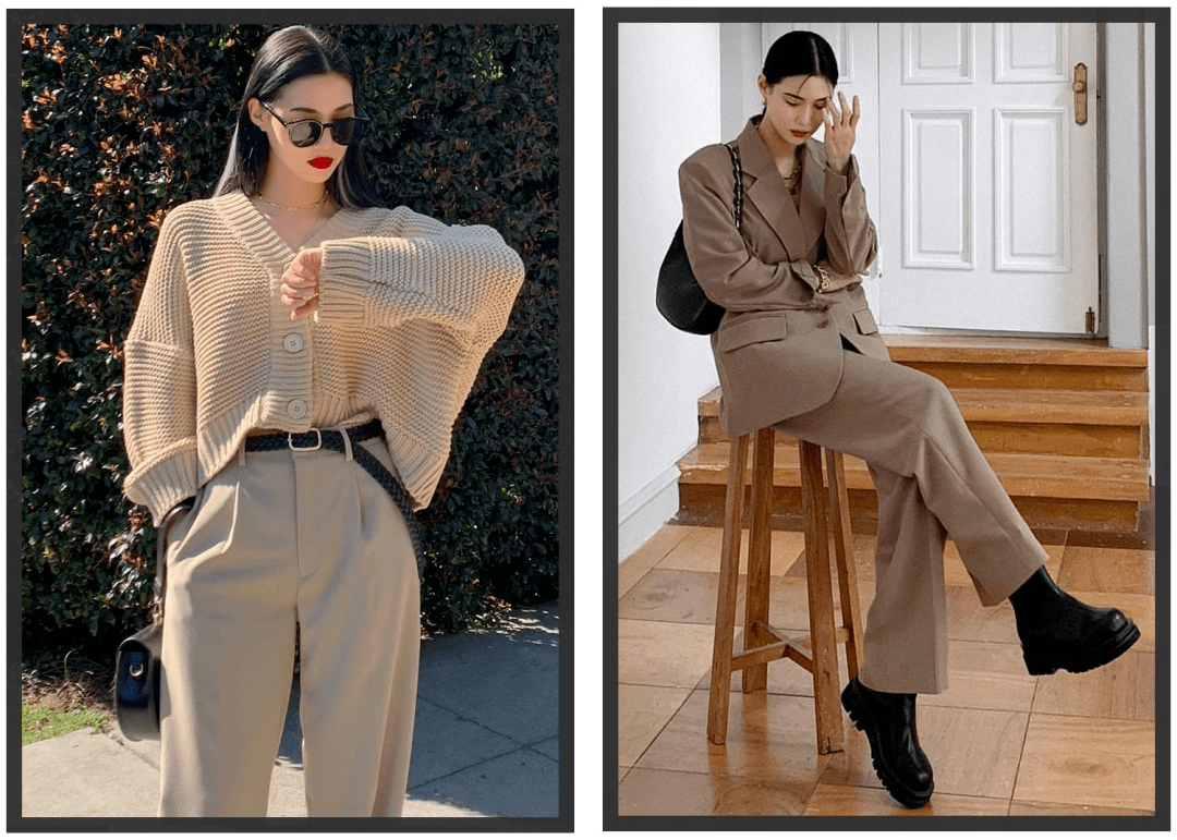 钟楚曦|南韩钟楚曦的「大佬风」穿衣模板，显高显瘦太绝了！