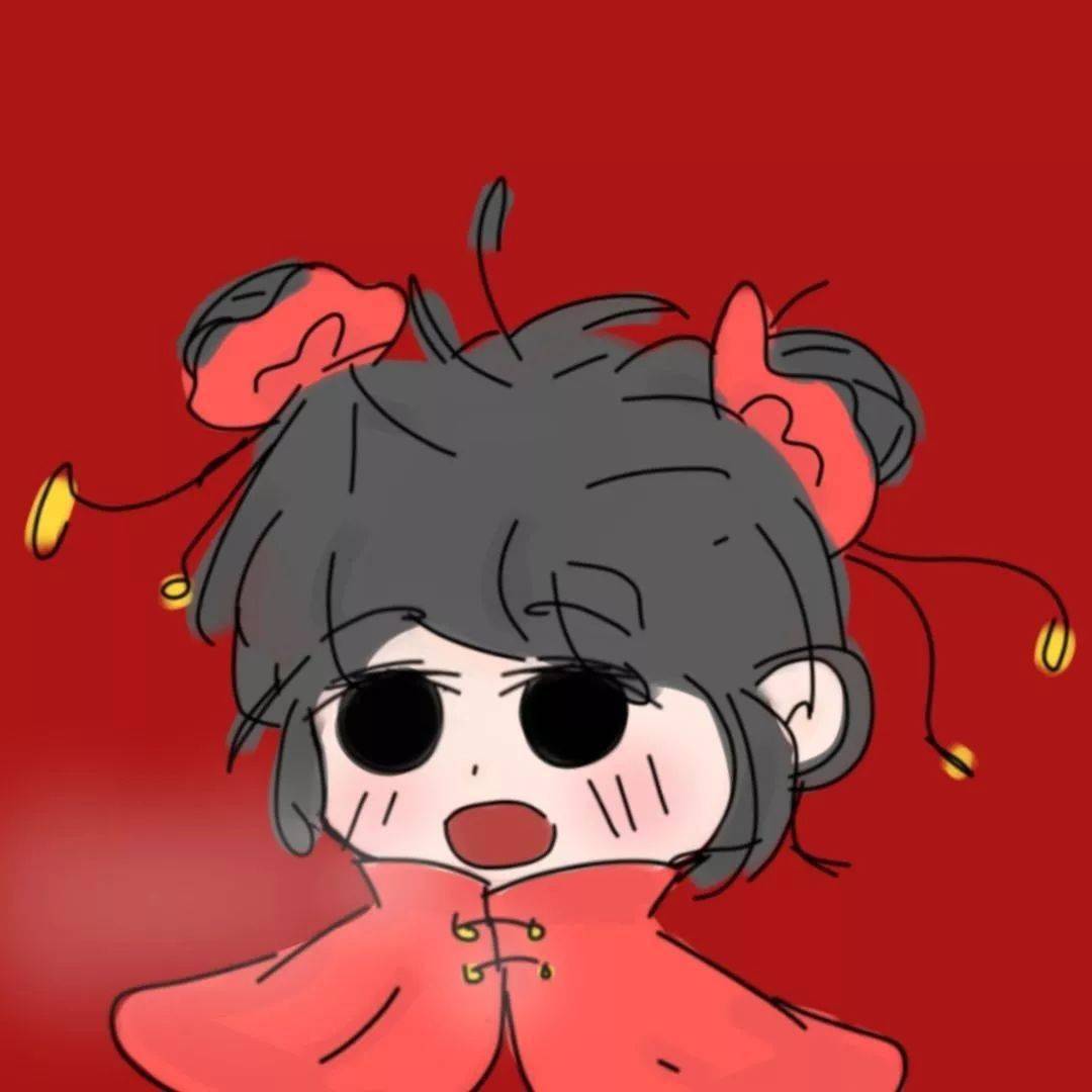 动漫情侣头像_桃子