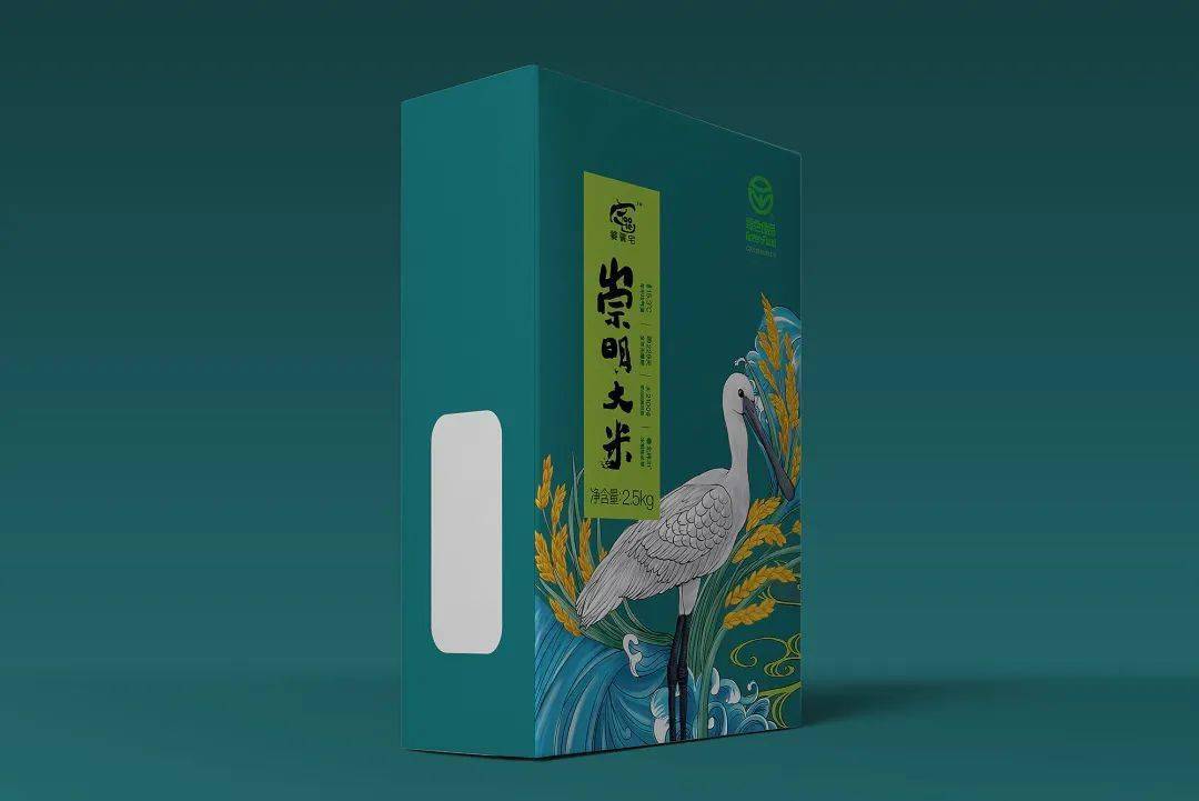 包装|现代简约风的大米包装设计，有够精致的！