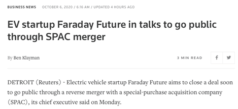 未来|突发！贾跃亭放大招，法拉第未来要借壳上市！再次站上风口，有望大翻身？