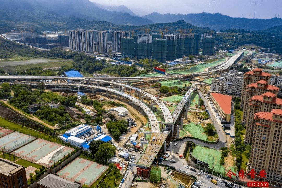 此外,同属 福州"北大门"规划道路也在加快建设中,该项目起于江厝路