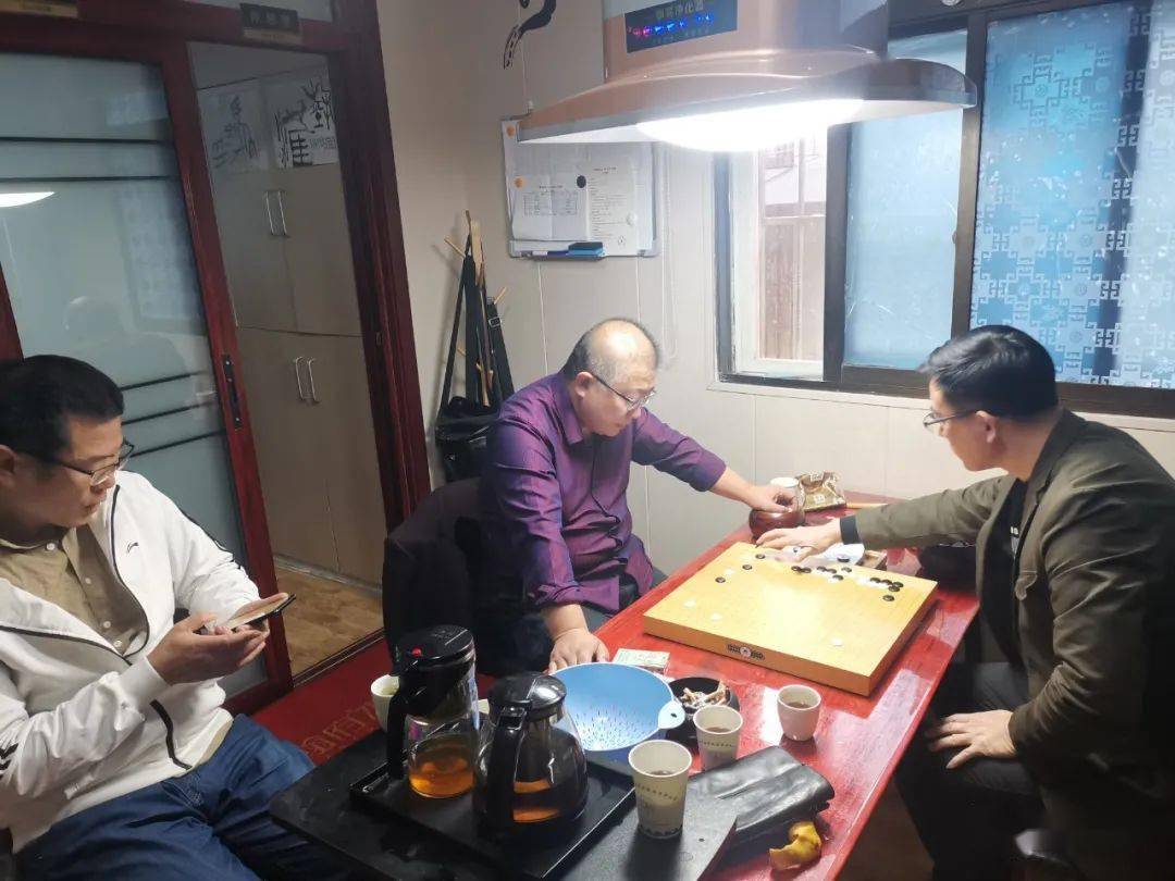 "聚因棋缘"围棋会所杨九阳江勇王跃祥刘厚学"一期一会"棋友会李波