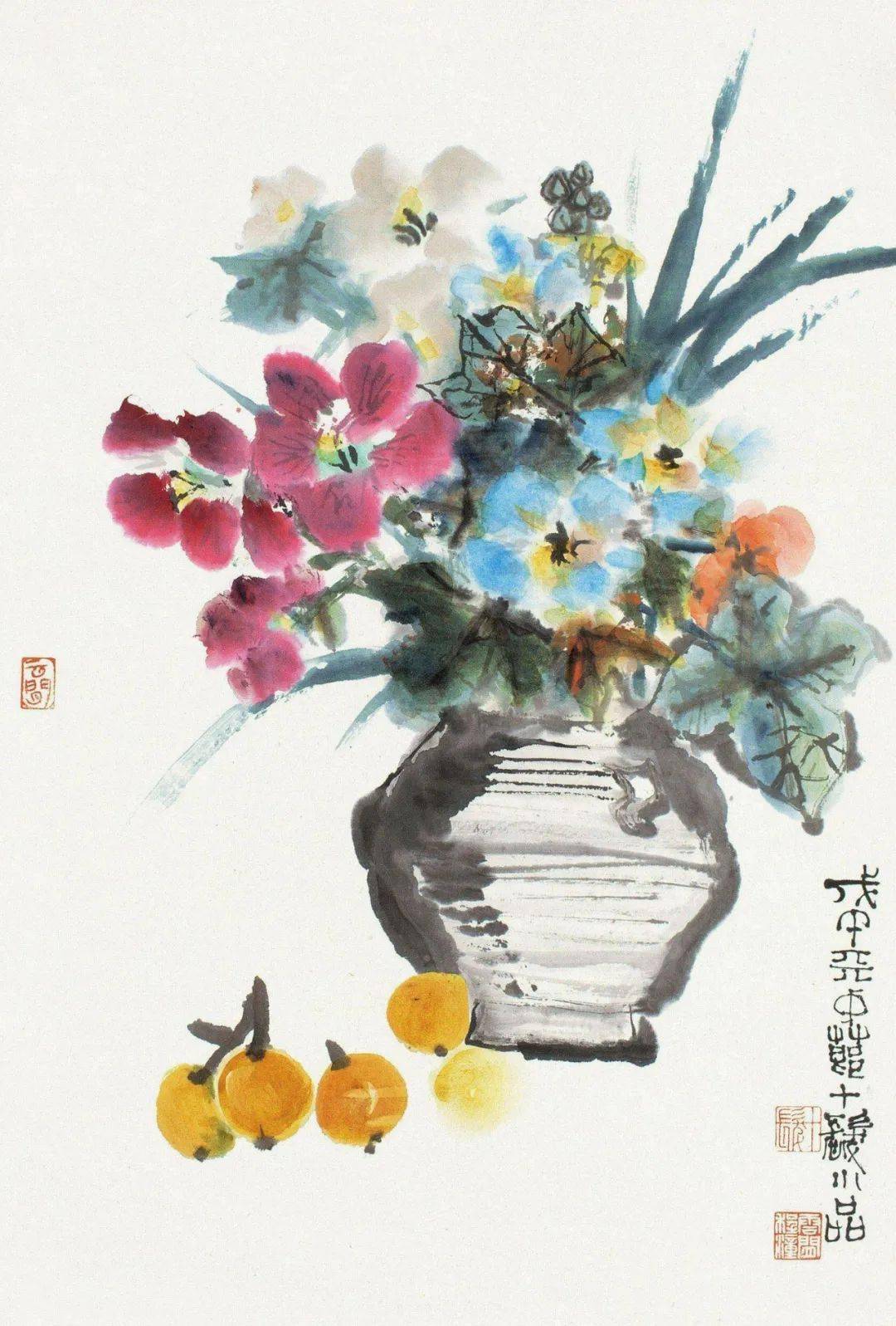 程十发花鸟好有意趣