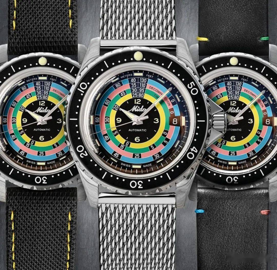 自动|腕表色卡:五彩斑斓就是看着舒服