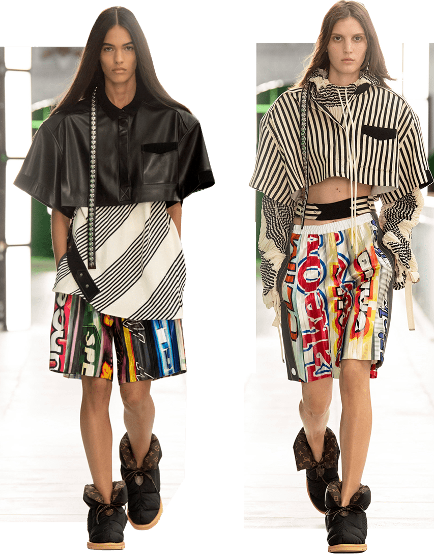 re|“穿越”到老电影里看秀，LV 太会玩了