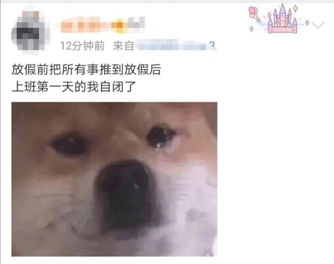 综合征|你上班第一天的状态是？网友：2262年能过两个春节，坚持！