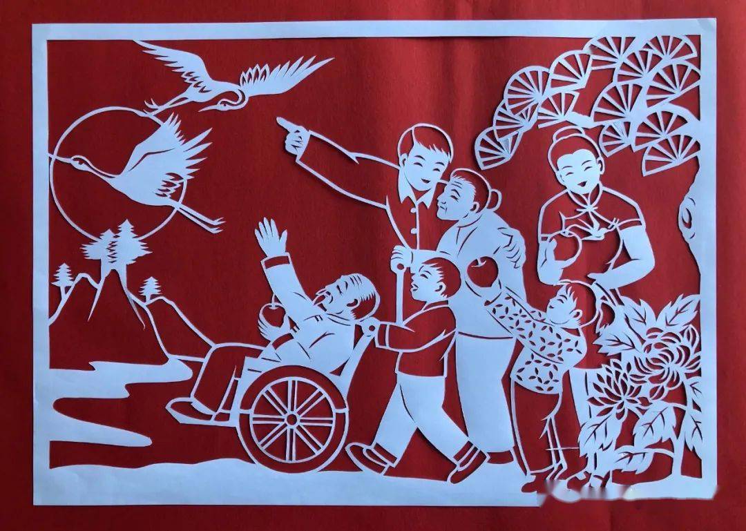 剪纸图说【中国传统节日】——李生荣老师作品