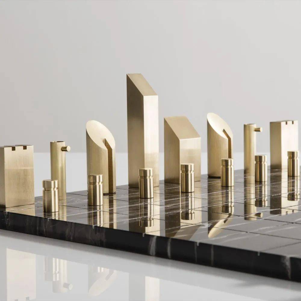 棋子|建筑大师为何都要设计自己风格的国际象棋？