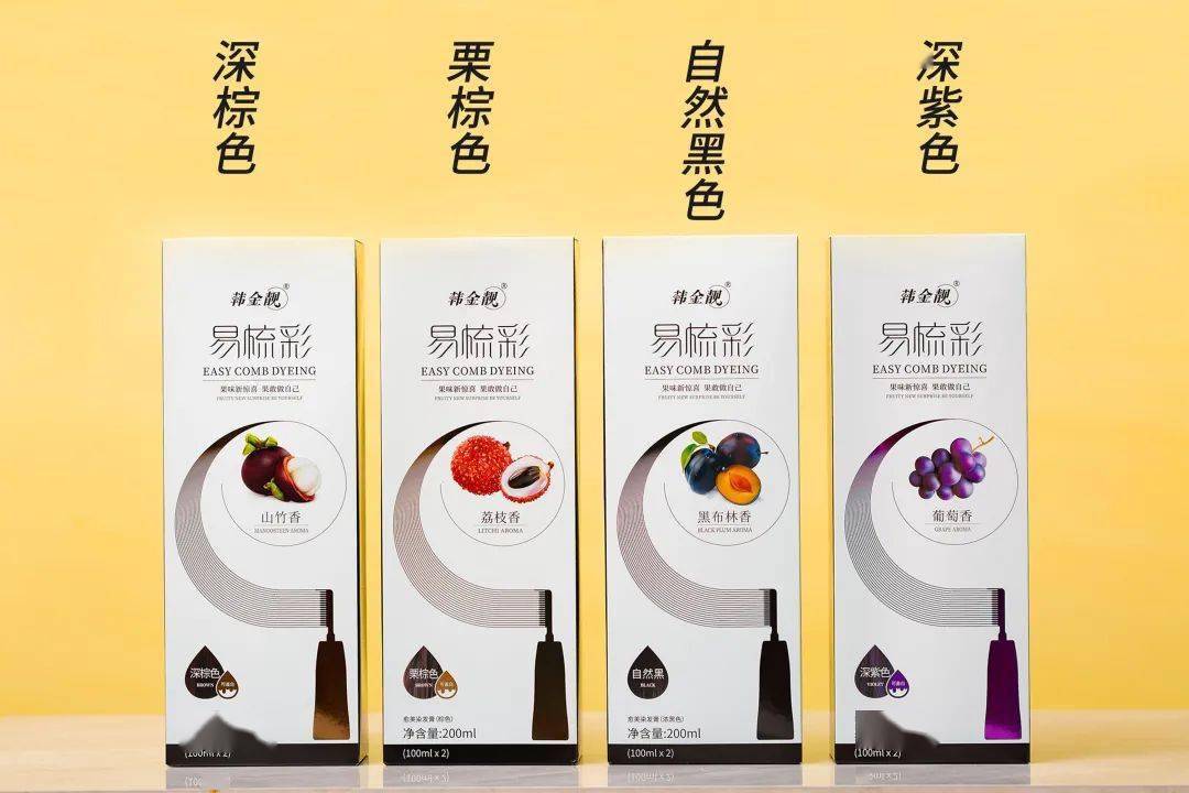 白发|众星力荐～梳头就能get新发色～单手可染，30分钟轻松上色！