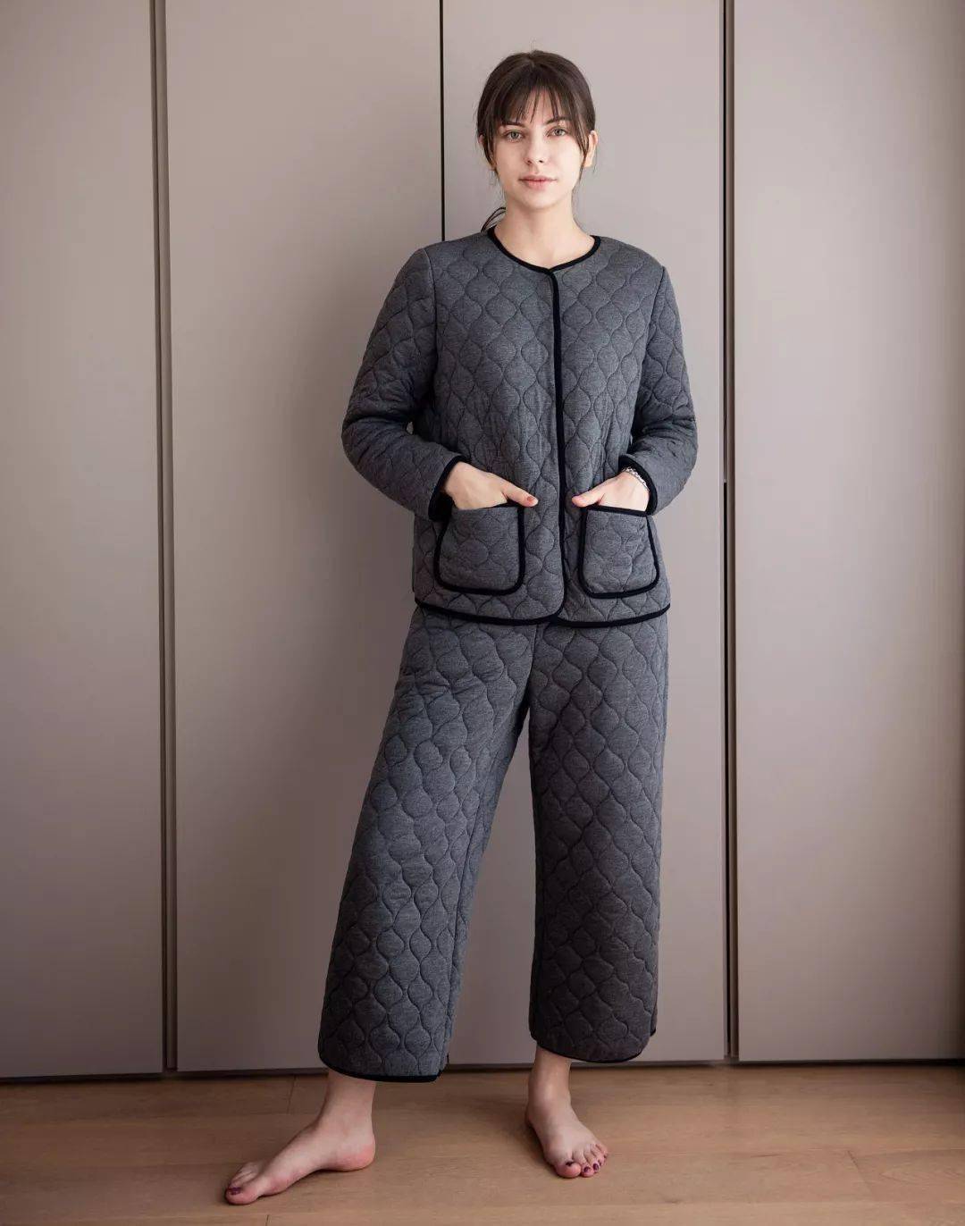 家居服|冬季在家办公，最适合穿它