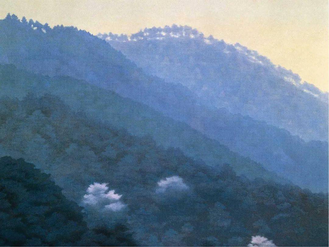 绘画东山魁夷的风景画