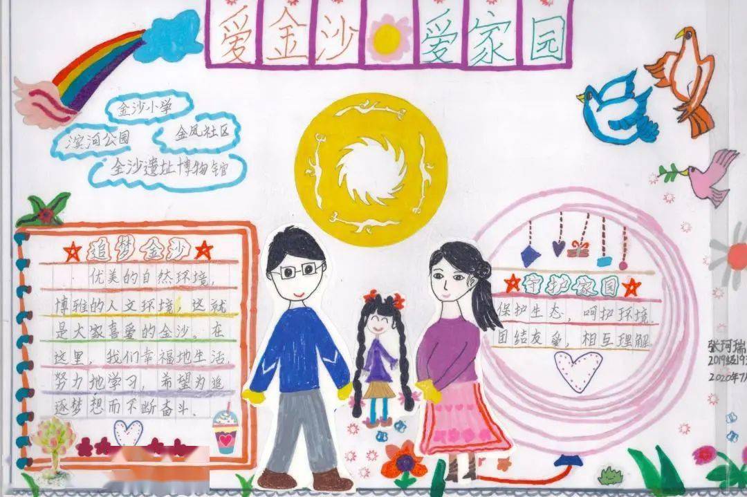 fun眼世界造梦金沙金沙小学梦想课堂手抄报锦集