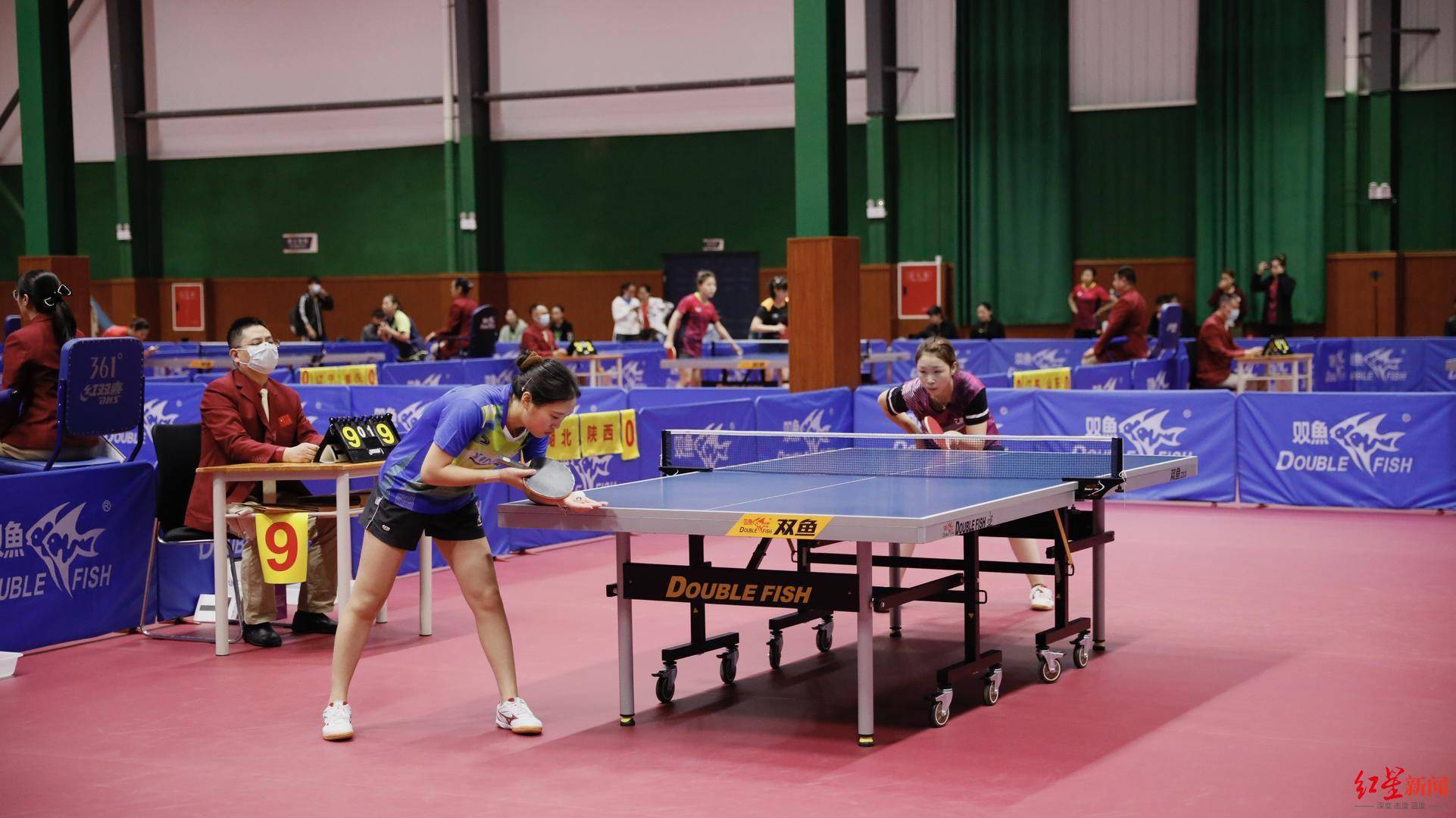 比赛|全国第十四届学生运动会乒乓球预赛在四川梓潼开幕