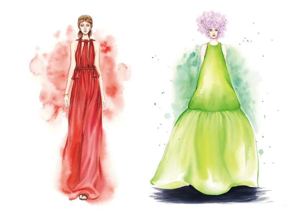 风格|各种风格时装画绘制大公开，总有你喜欢的一款！