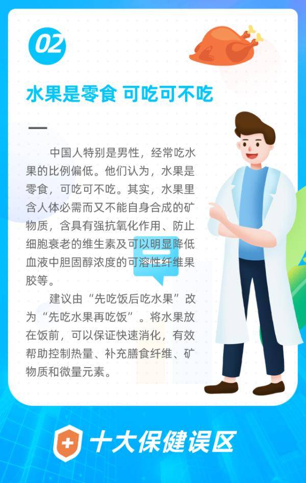 生活|世界保健日｜血脂高不能吃蛋黄、水果是零食……这10种保健误区你占了几个？