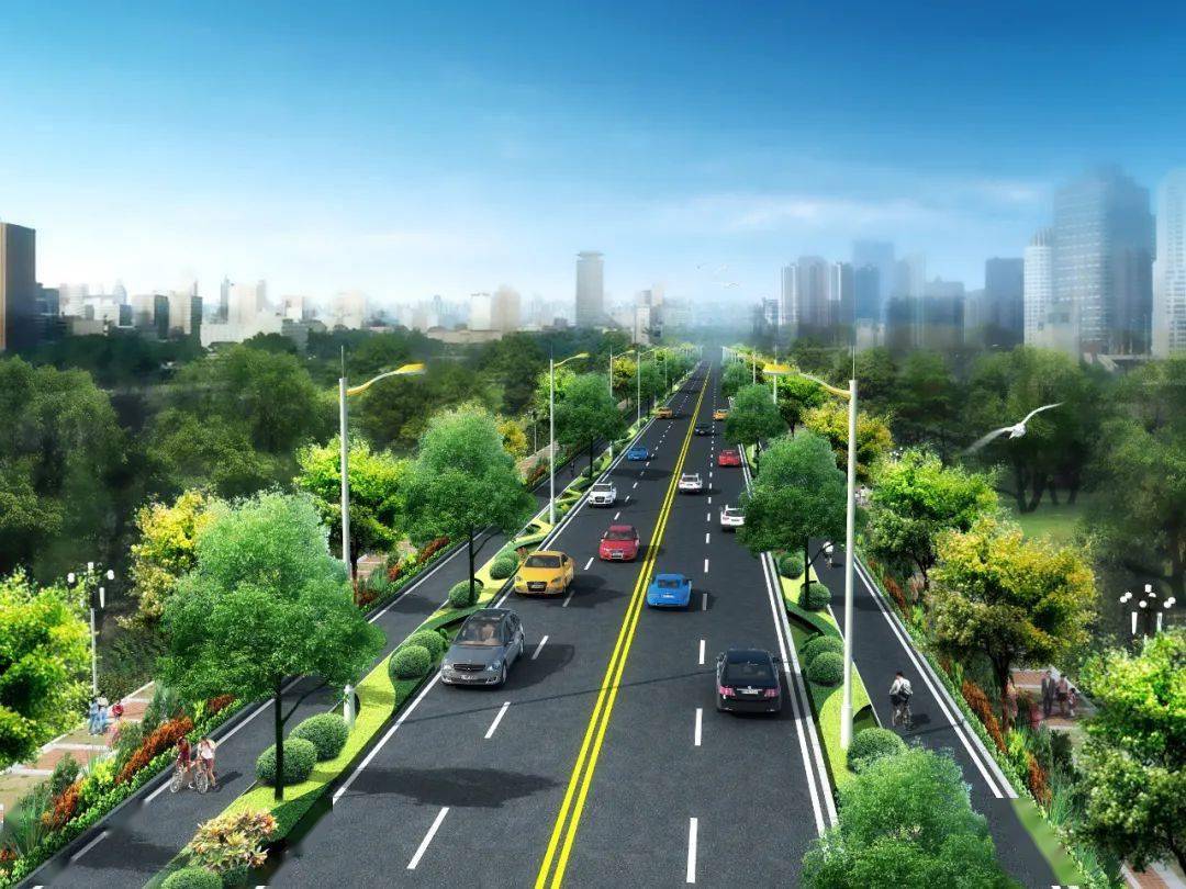 道路改造,新增公园,学校也安排上了.